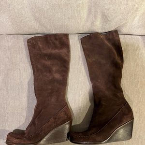 Aerosoles suede knee boots